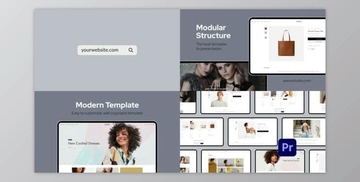 Website Presentation for Premiere Pro (Videohive 33651067)
