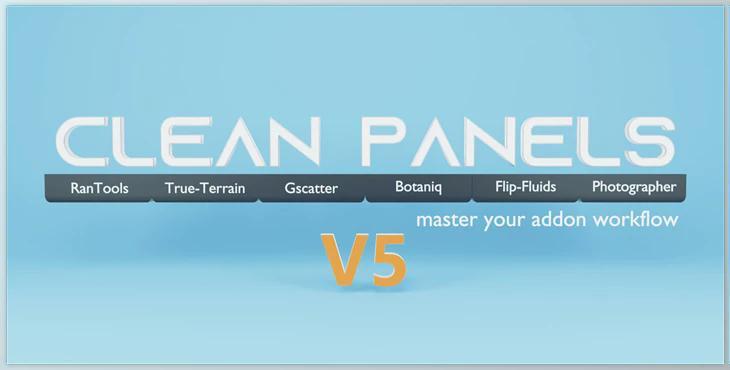 Blender Market – Clean Panels v6.1.3