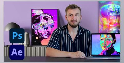 Abstract Portraiture With Photoshop And After Effects By Domestika