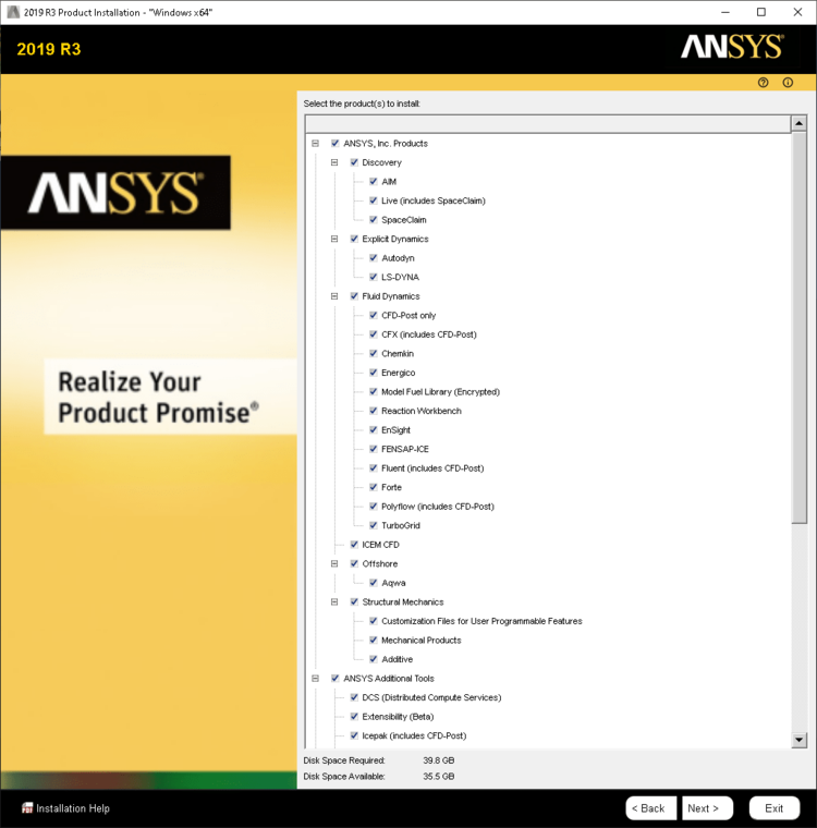 Ansys Products 2025 R1.03 (SP3) Win / 2024 R1.02 (SP2) Linux