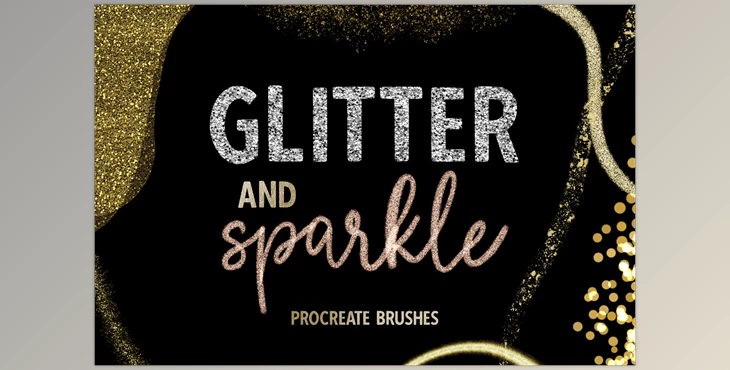 Glitter & Sparkle for Procreate CreativeMarket - 7078703