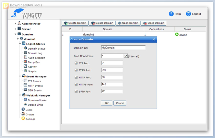 Wing FTP Server Corporate v7.4.1 for Win x64 & Linux & macOS Multilingual + CRACK
