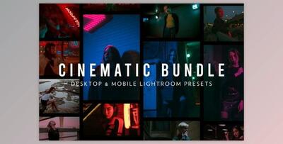 30 Cinematic Lightroom Presets (lrtemplate) - CreativeMarket 332428