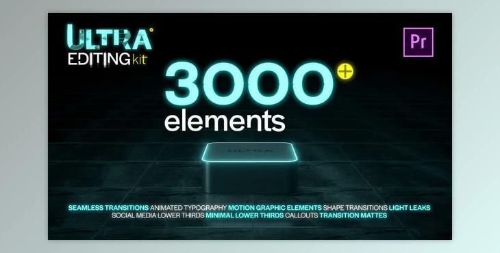 Ultra Editing Kit - Premiere Pro V2 (Videohive 23719353) - PR Project