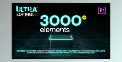 Ultra Editing Kit - Premiere Pro V2 (Videohive 23719353) - PR Project