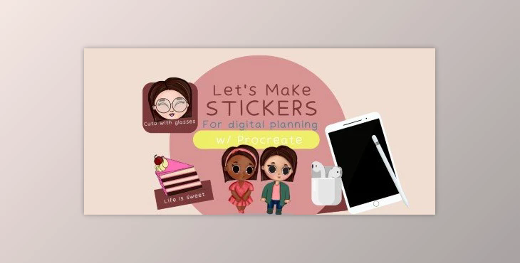 Creating Digital Stickers in Procreate