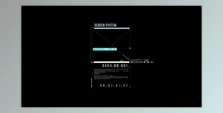 HUD Screen System 2 (Videohive 44794380) - AE Project