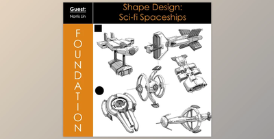Foundation Patreon – Shape Design: Sci-Fi Spaceships with Norris Lin