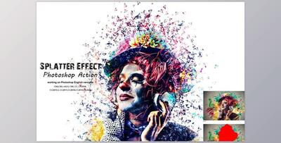 Splatter Effect Photoshop Action CreativeMarket-5409262 (ABR, PAT, ATN)