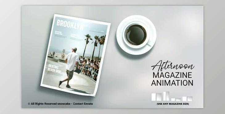 Afternoon – Magazine Animation (Videohive 33254827) - AE Project