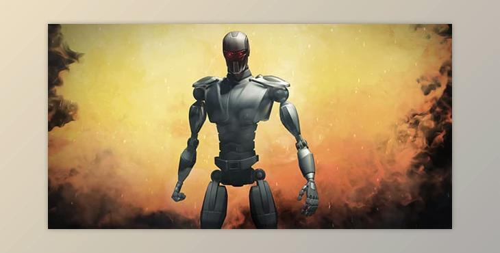 Logo Explosion - Robot Version (Videohive 15417112) - AE Project
