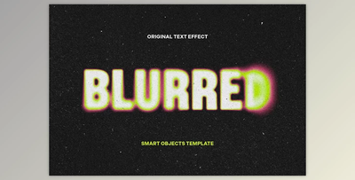 Acid Blurred Text Effect - 280940297