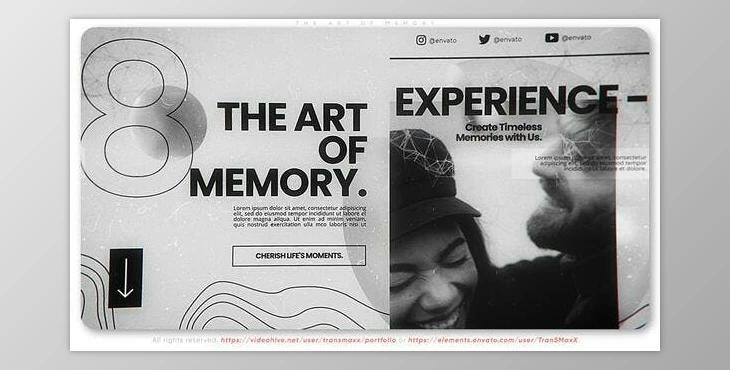 The Art Of Memory (Videohive 48721504) - AE Project