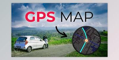 GPS Travel Map Pop Up (Videohive 43407339)