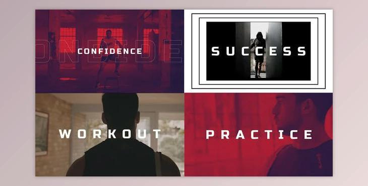 Fast Sports Opener / Glitch Fitness and Workout (Videohive 27087936)