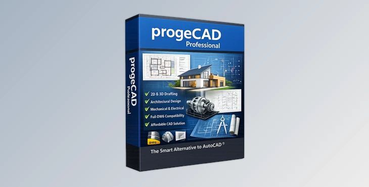 progeCAD (2026 Professional) - CAD application By progeSOFT (v26.0.12.10 for Win)