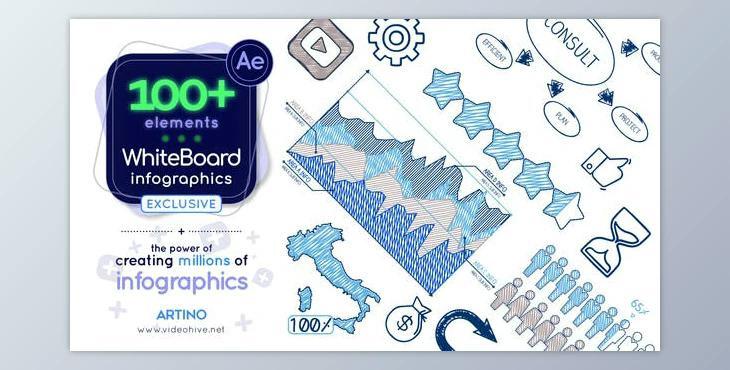 Whiteboard Infographic (Videohive 35615270) - AE Project