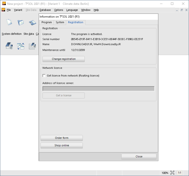 Valentin TSOL v2023 R2