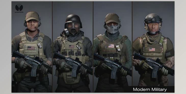 Unreal Engine - ModernMilitary Bundle (Engine version 4.26- 4.27, 5.0 -5.2)