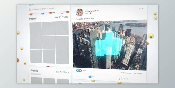Facebook Intro - MOGRT (Videohive 34066961)