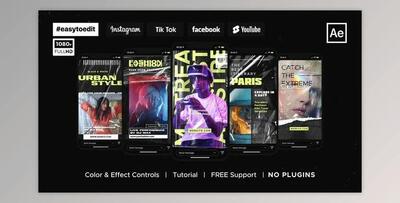 Modern Instagram Stories (Videohive 37229400) - AE Project