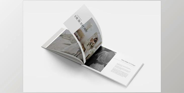 Signature Edits – Wedding Videographer Magazine Template (PSD)