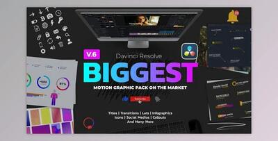 Motion Graphic Pack for Davinci Resolve (Videohive 30109295)