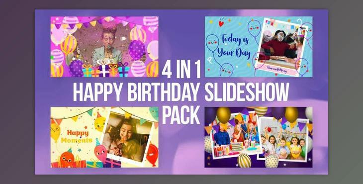 Happy Birthday Pack (videohive 35516455) - AE Project