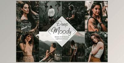 10 Lightroom Presets Neo Deep Moody CreativeMarket-6113996 (LRTEMPLATE, DNG, XMP)