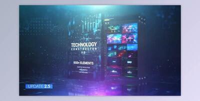 Technology Constructor V2.5 (Videohive 25146667) - AE Project