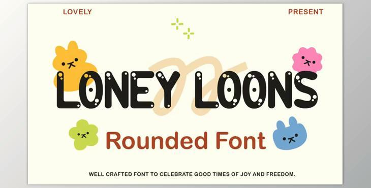 Loney Loons Creative Market - 289453758