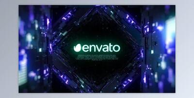 Videohive Dark Data Tunnel 34360073