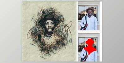 Charcoal Photoshop Action By mrikhokon