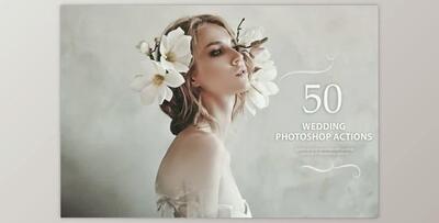50 Wedding Photoshop Actions by Eldamar Studio