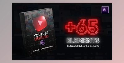 Youtube Elements Pack (Videohive 39382900) - AE Project