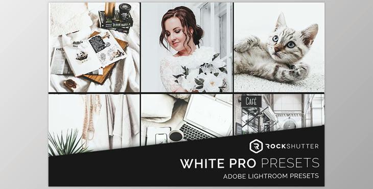 WHITE PRO Mobile & Desktop Presets CreativeMarket-5963310 (XMP, DNG)