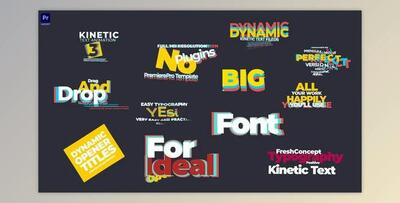 Kinetic Text Animations V3 (Videohive 34471628)