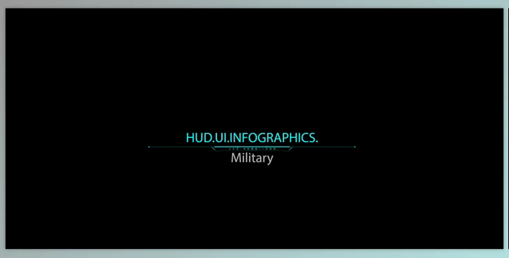 HUD Info Miltary Tank (Videohive 44256787) - AE Project