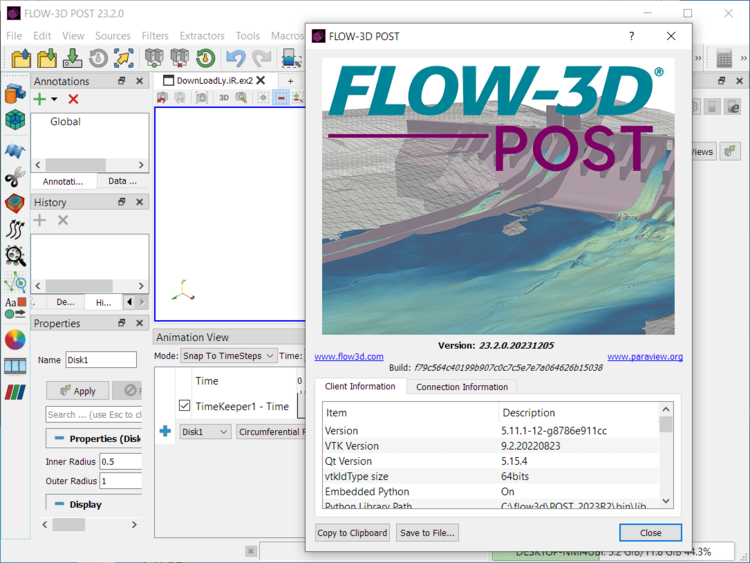 FLOW-3D HYDRO / POST 2023 R2 x64 FiXED