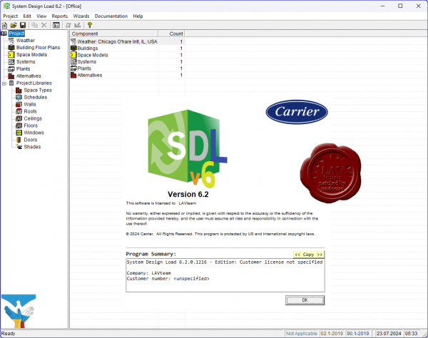 Carrier SDL v6.2