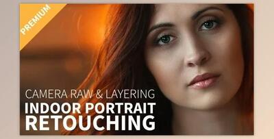 Indoor Portrait Retouching using Camera RAW & Photoshop by Skillshare