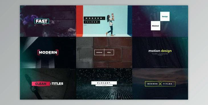 Quick Titles (Videohive 20470704) - AE Project