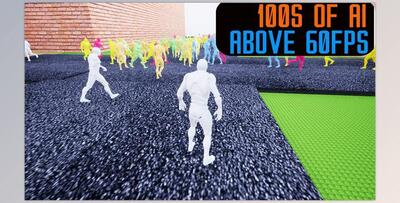 Unreal Engine - Procedural NPC Crowds V2