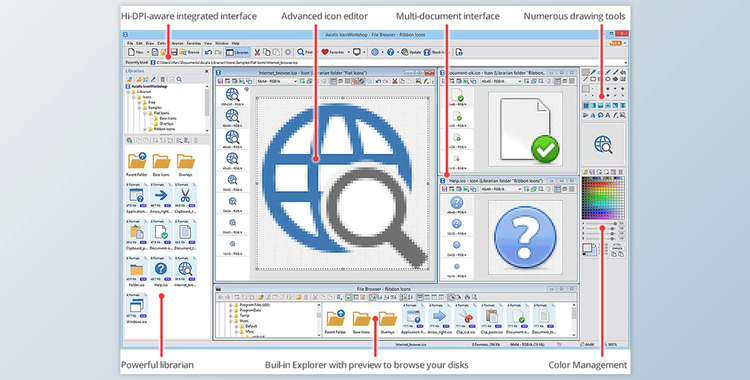 Axialis IconWorkshop Professional v6.9.5.0 + Portable Edition + Patcher