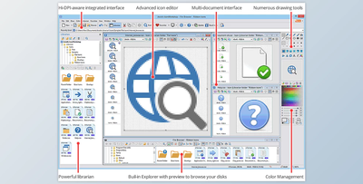 Axialis IconWorkshop Professional v6.96.0 + Portable Edition + Patcher
