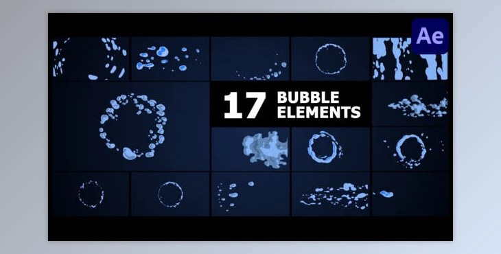 Bubble Elements for After Effects (Videohive 50913696) - AE Project