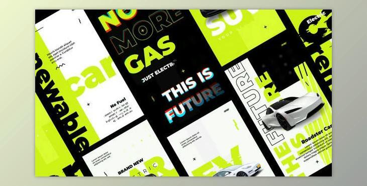 Auto Stories Instagram 2.0 (Videohive 33060275) - AE Project