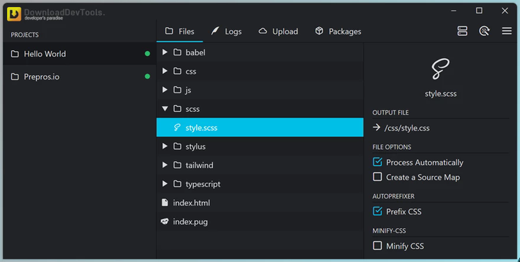 Prepros v7.26.0 for Windows + CRACK